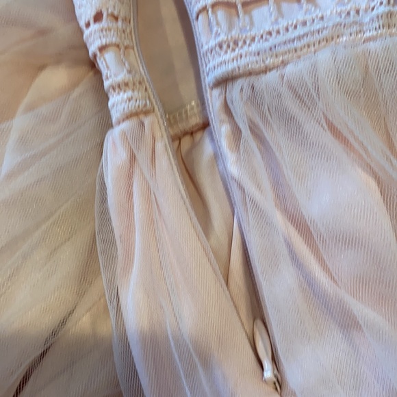 Forever 21 pink tulle ruffle dress size 13/14 - Picture 8 of 8